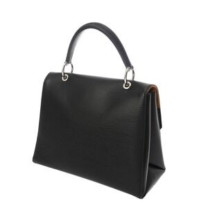 Louis Vuitton Noir Handbag Grenelle Leather Epi Black